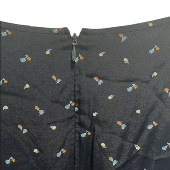 GAP navy blue sleeveless sheath maxi dress size L - Picture 6 of 7